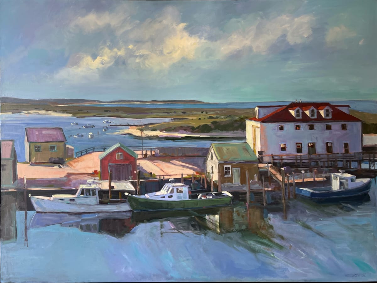 Menemsha Summer Morning by Anne Besse-Shepherd 