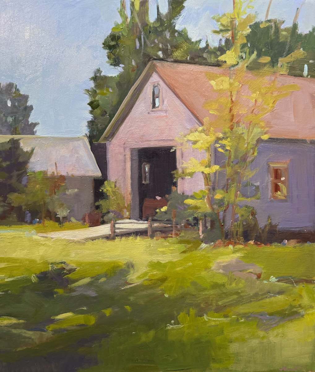 Polly Hill Barn by Anne Besse-Shepherd 
