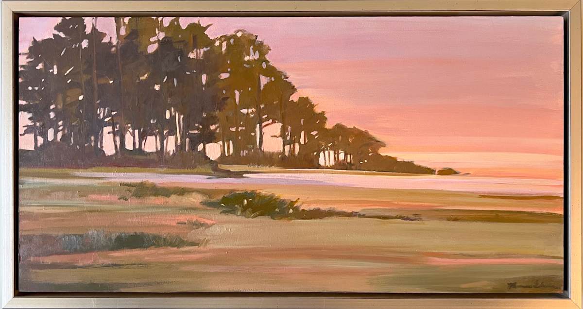 Sunrise Over Wasque by Anne Besse-Shepherd 