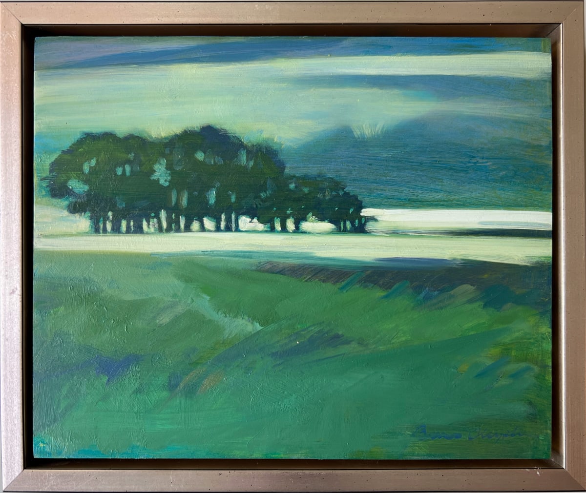 Trees at Wasque by Anne Besse-Shepherd 