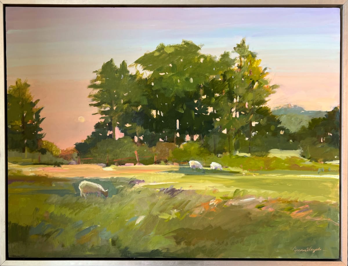 Up Island Pasture by Anne Besse-Shepherd 
