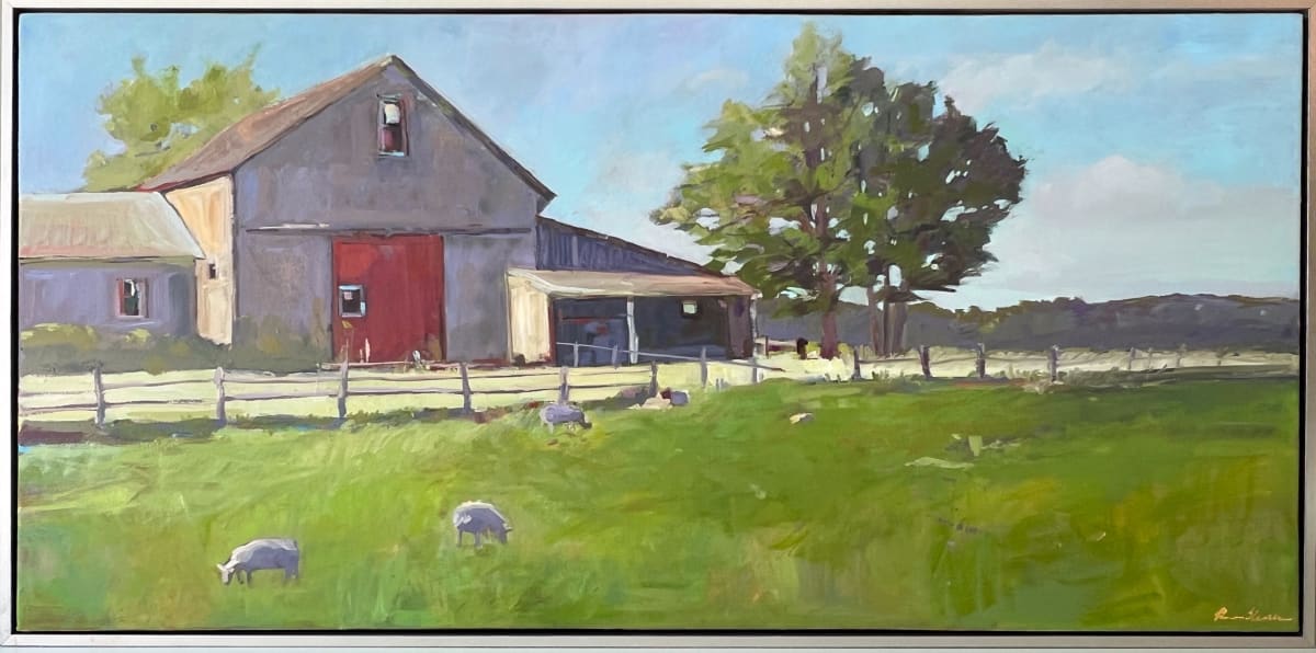 Whiting Barn by Anne Besse-Shepherd 