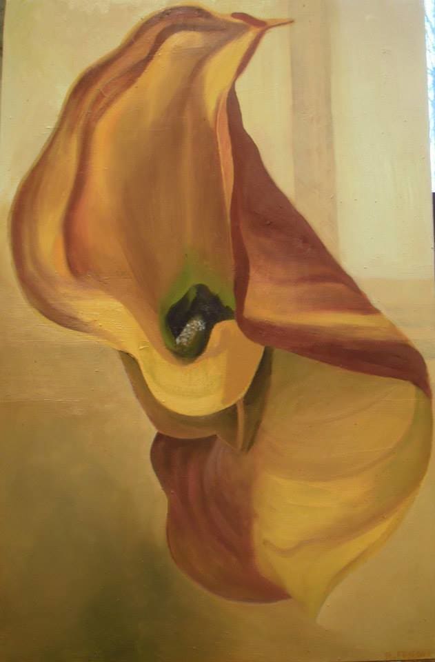 Orange Calla Lily by Heather Friedli, Image 1.