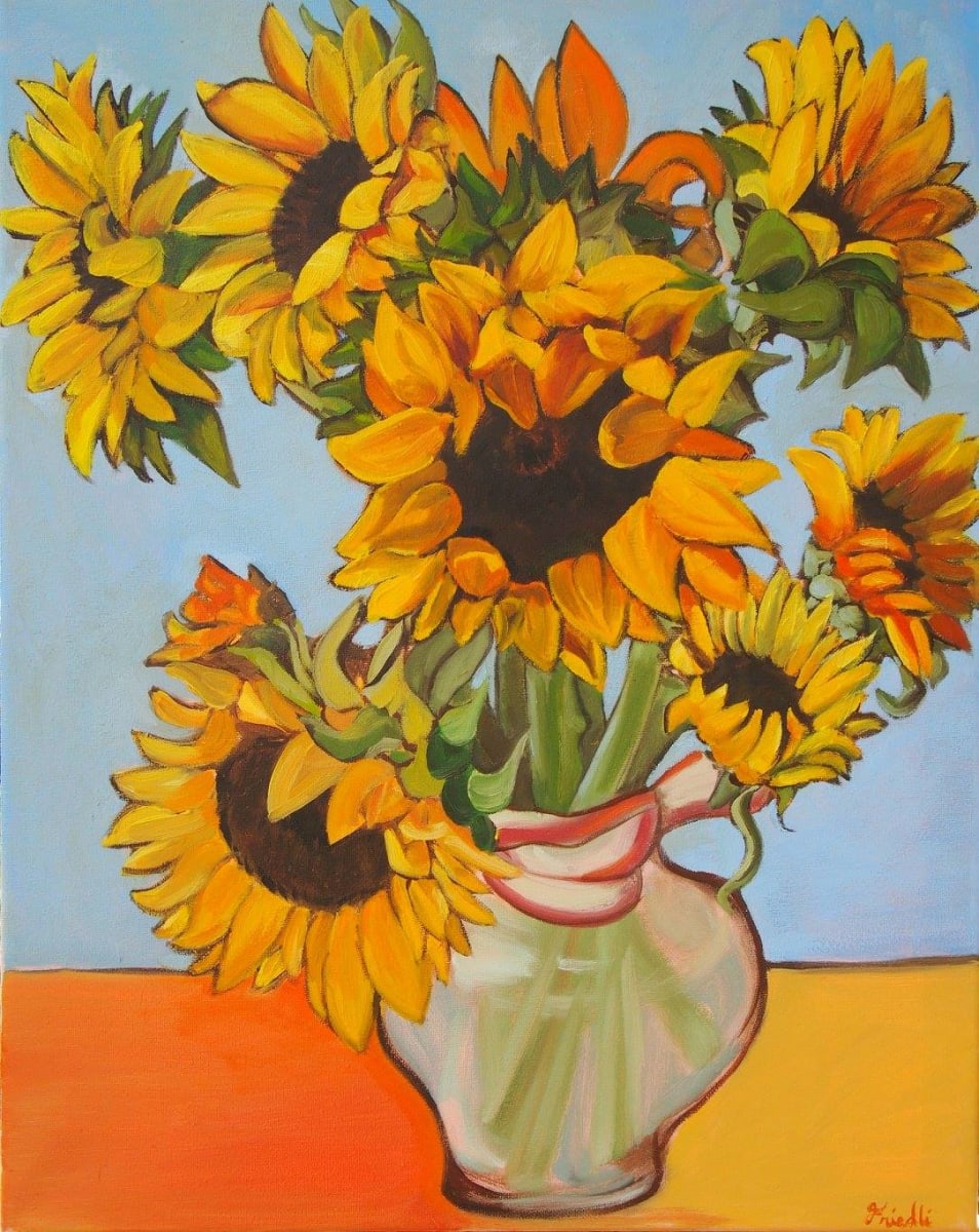 Sunflowers by Heather Friedli 