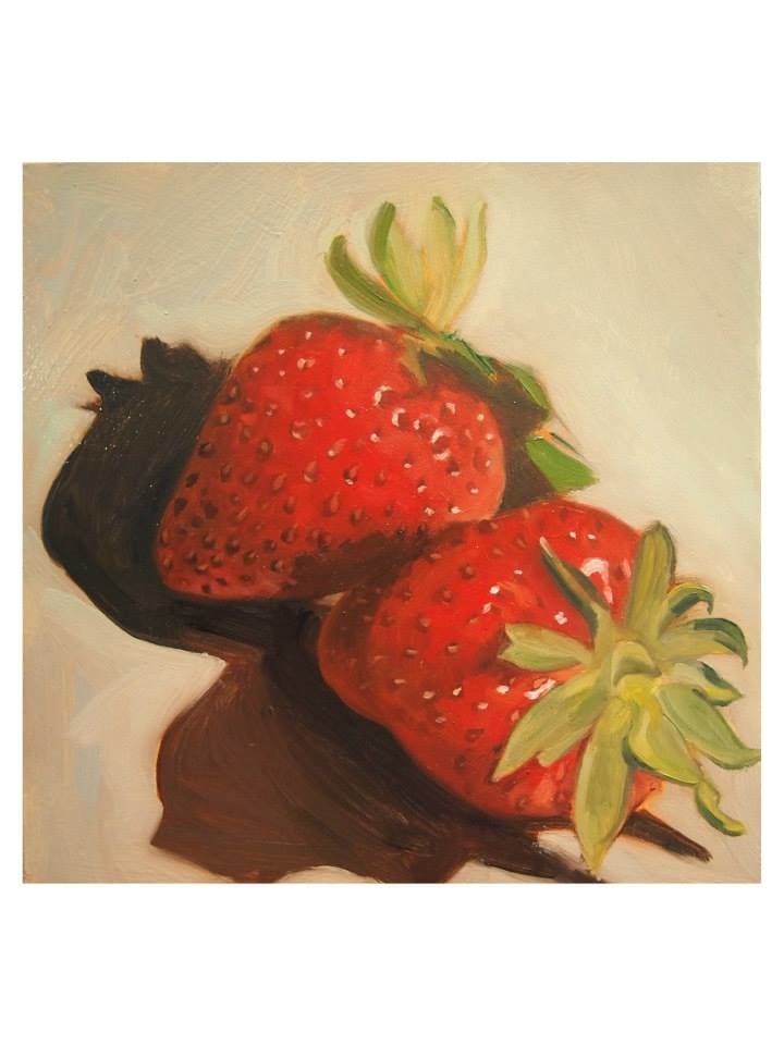 Strawberries by Heather Friedli 