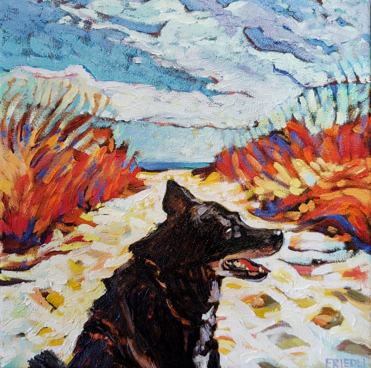 Memories with Sanchez  Image: A beautiful memorial of a best friend. I don't usually do pet portraiture, but I'm honored to create a loving memory