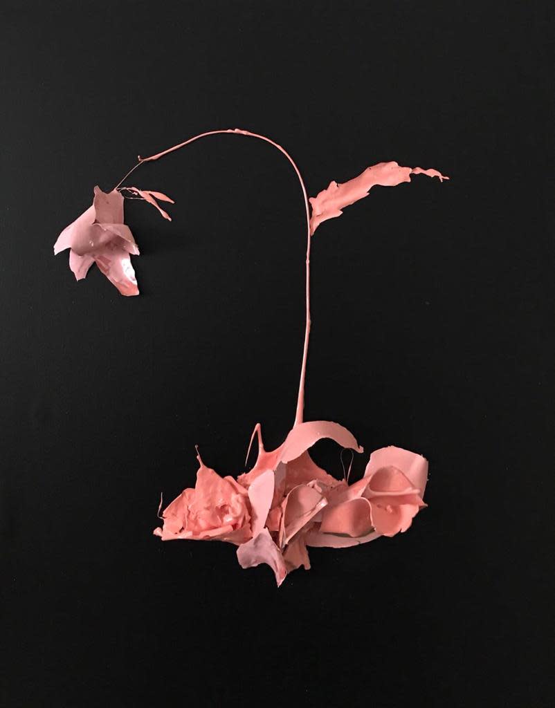 Ikebana vertical by Lorena Ventimiglia 
