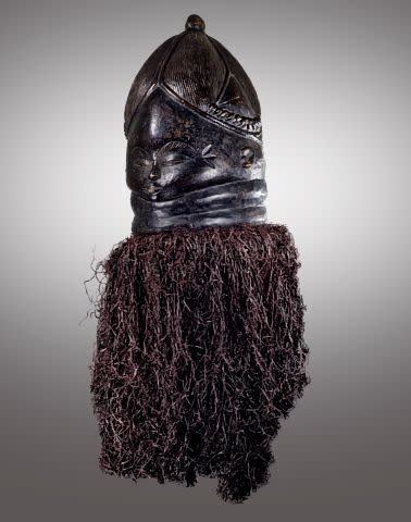 Sande Secret Society with Raffia by Michael Davis 