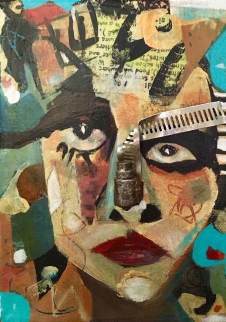 Back Alley Nose Job by CATHY WILLIAMS ART 