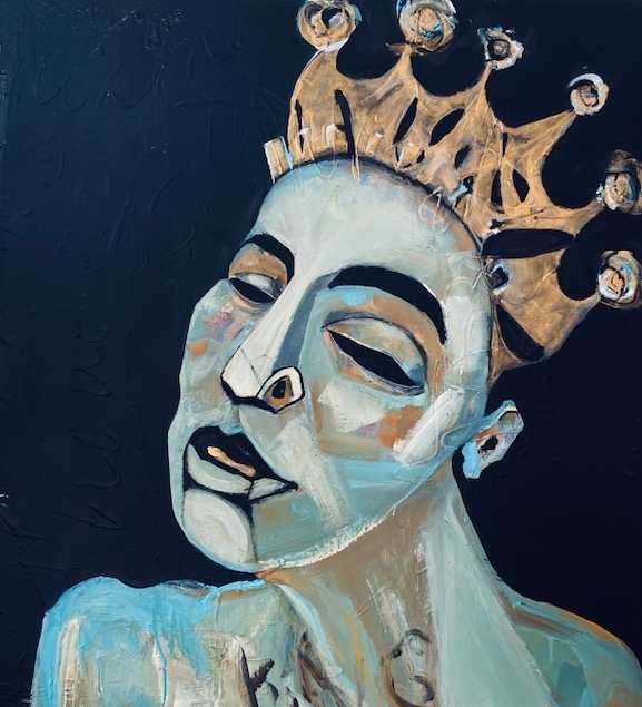 King Daddy by CATHY  WILLIAMS  FINE  ART 