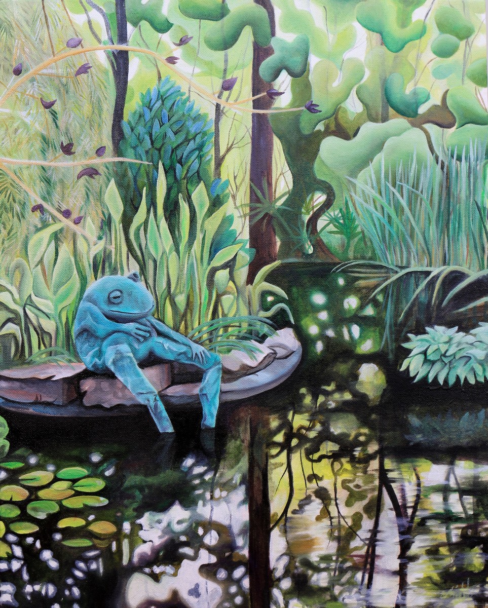 Frog Pond, ATL Botanical Garden II by Emma Knight 