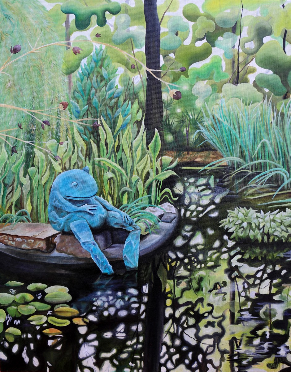 Frog Pond, ATL Botanical Garden by Emma Knight 