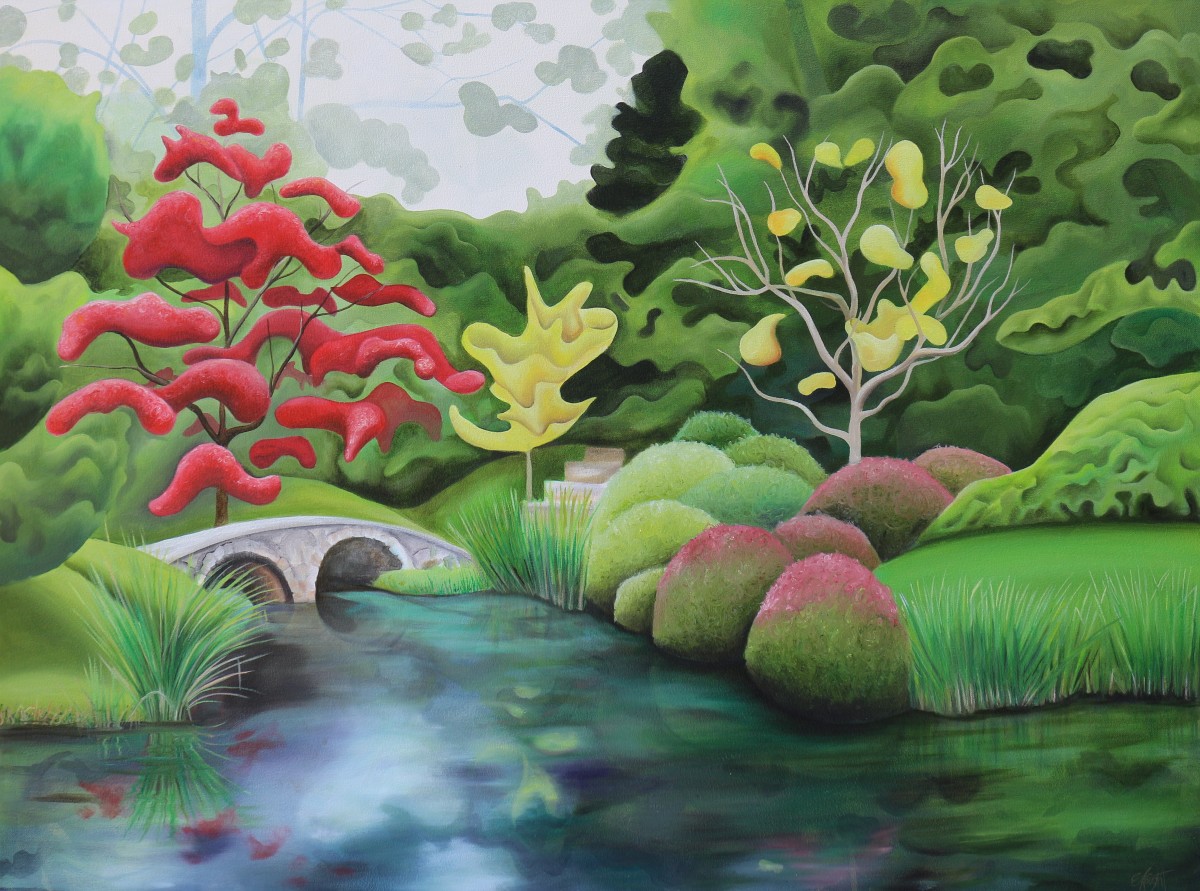 Maymont's Japanese Garden IX by Emma Knight 