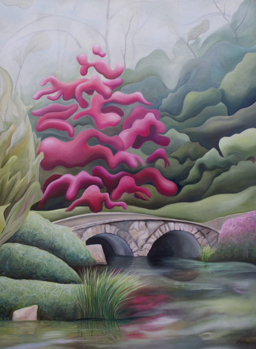 Red Tree at Maymont by Emma Knight 