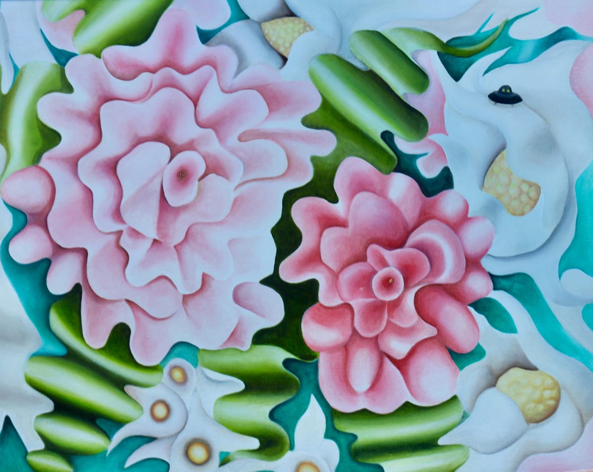 Nymphaeaceae Saucer by Emma Knight 