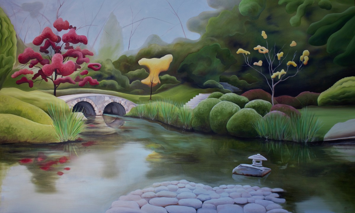 Maymont's Japanese Garden VII by Emma Knight 