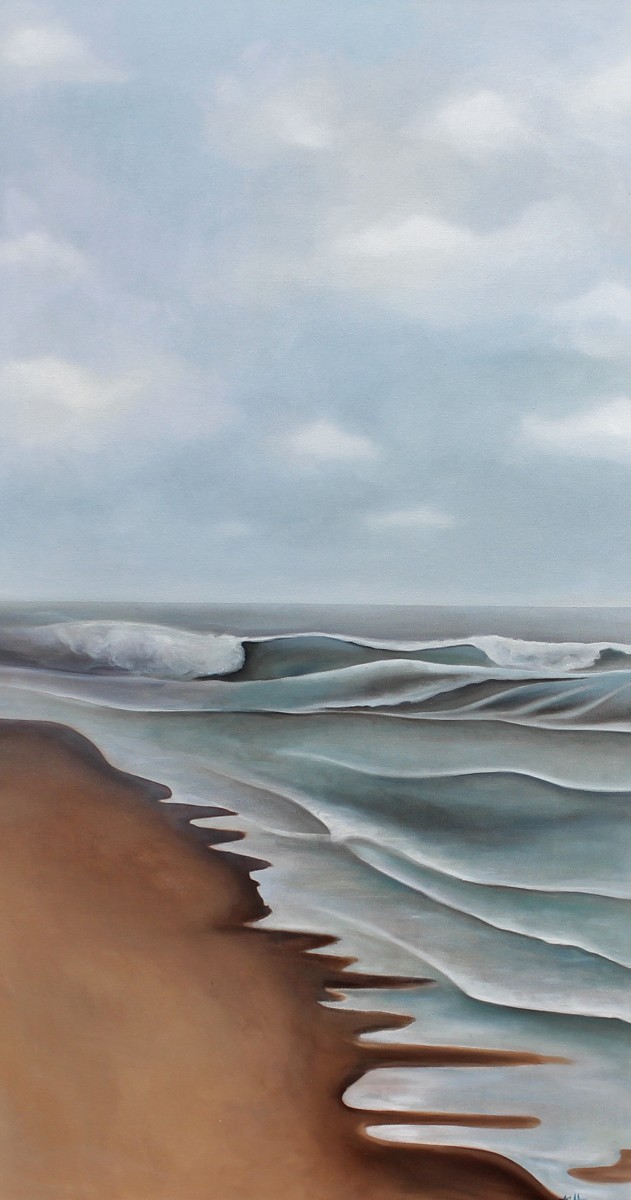 Trudging Slowly Over Wet Sand by Emma Knight 