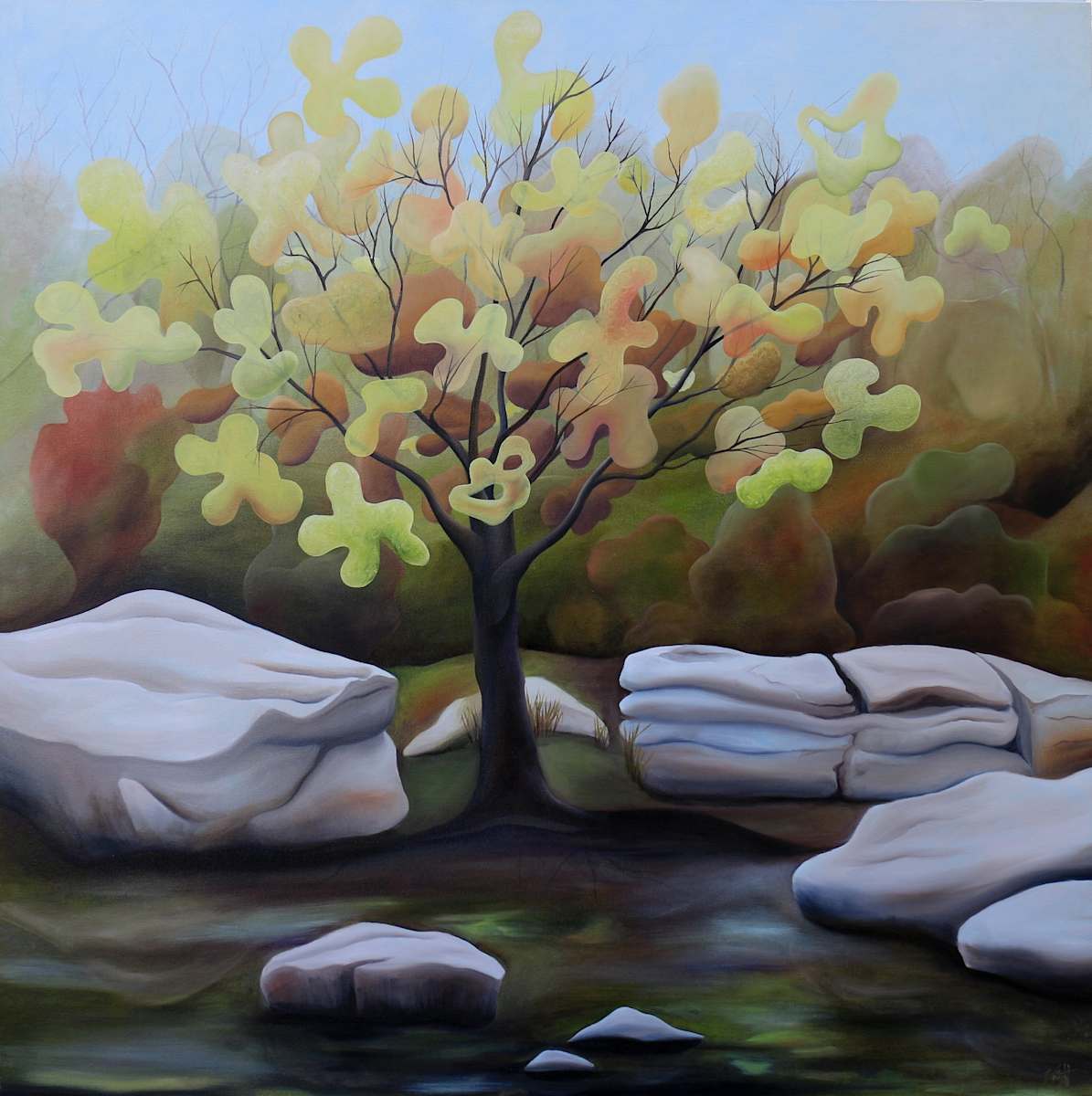 Yellow Tree by Emma Knight, Image 1.