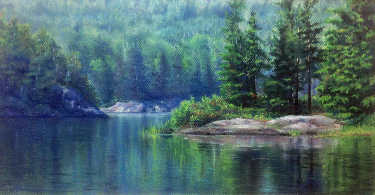 Reflecting On Moose Lake by Kathy  Dolan, MPAC, IGOR, PAC, SCA 