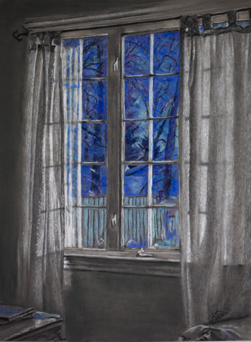 Winter Blues by Kathy  Dolan, MPAC, IGOR, PAC, SCA 