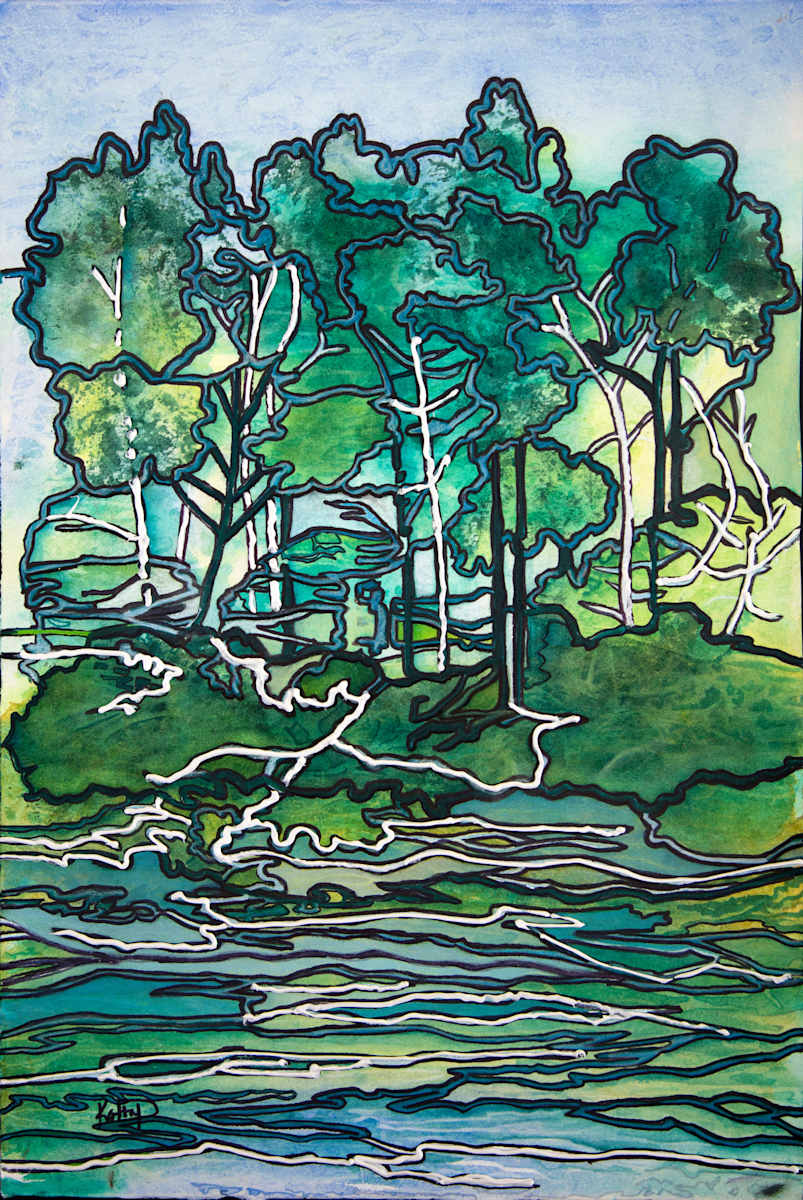 Trees by Kathy  Dolan, MPAC, IGOR, PAC, SCA, Image 1.