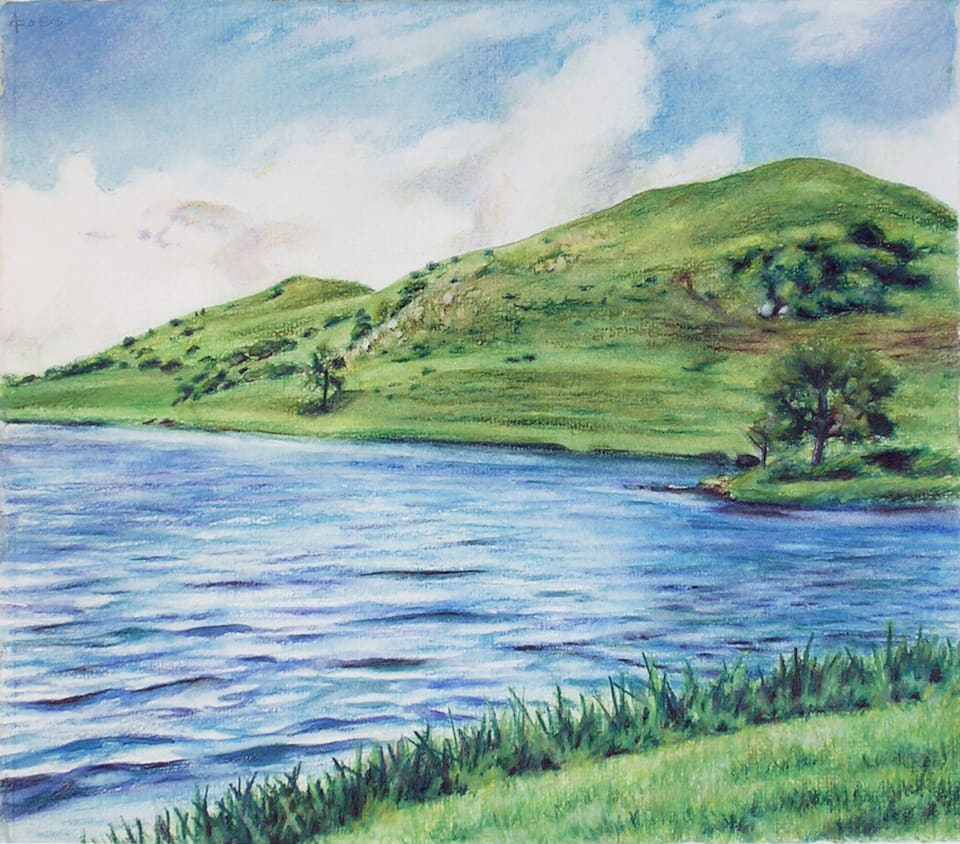 Knockfennel By the Shores of Lough Gur by Amy Funderburk 