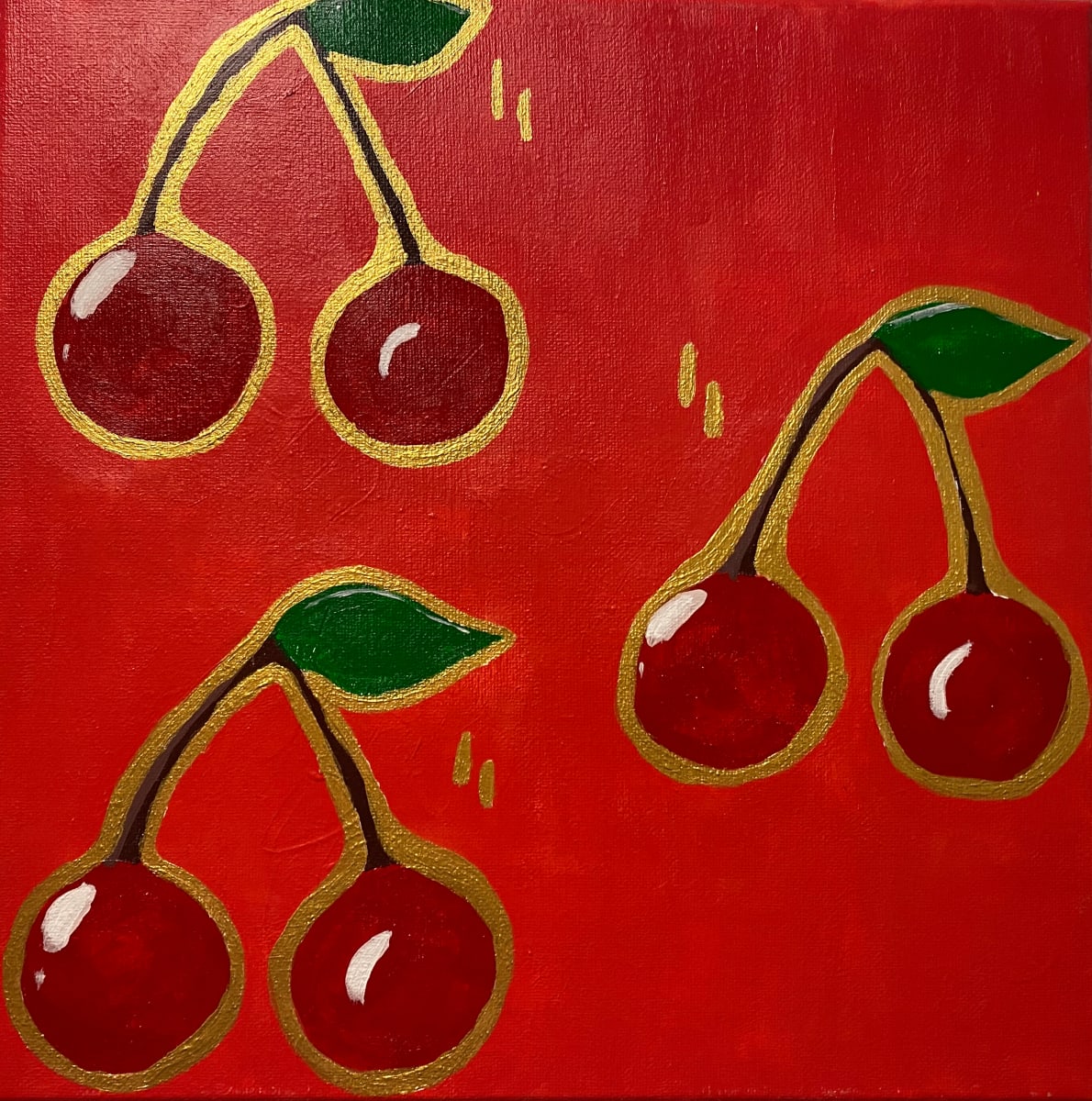 Golden Cherries by Lily Elkes 