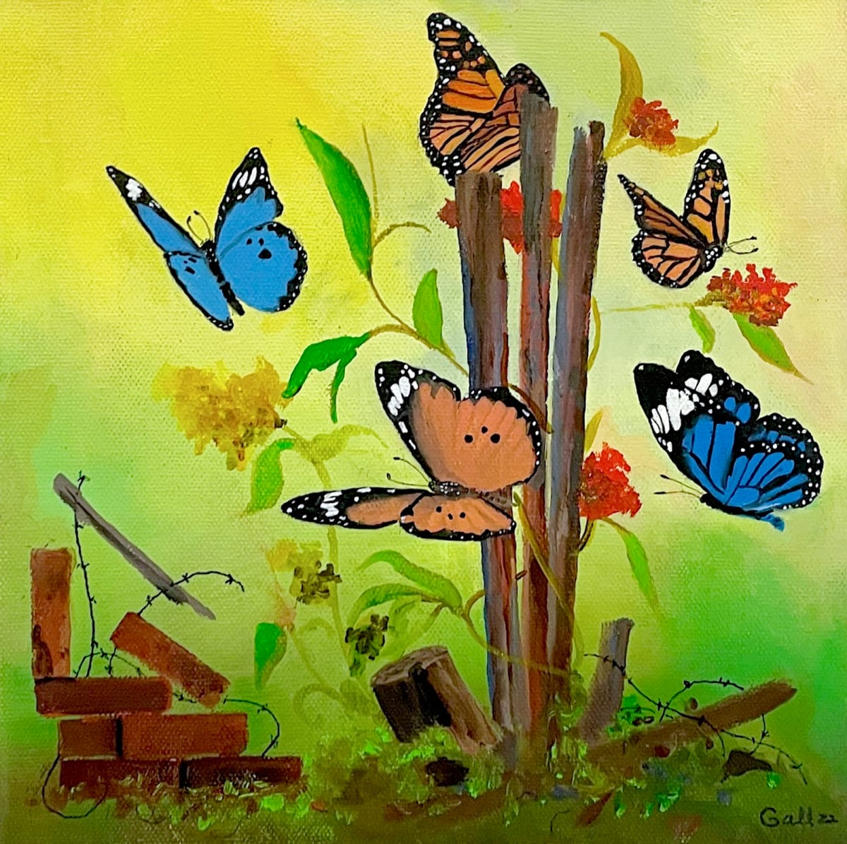 Butterfly Reunion by John Gall 
