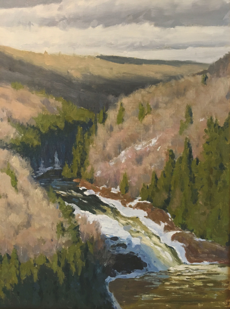 Spring on the Brule River by Neil Sherman 