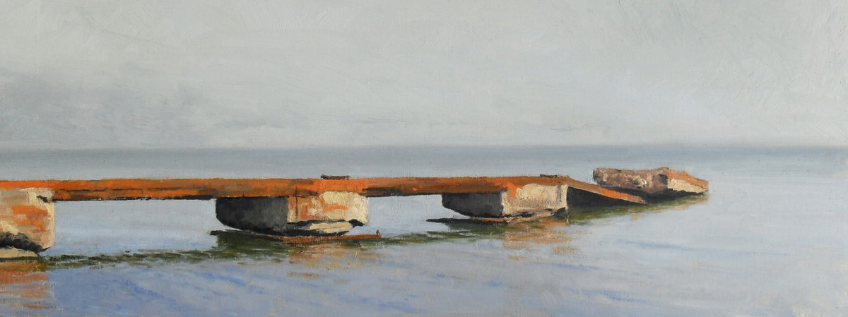 The Old Hovland Dock by Neil Sherman 