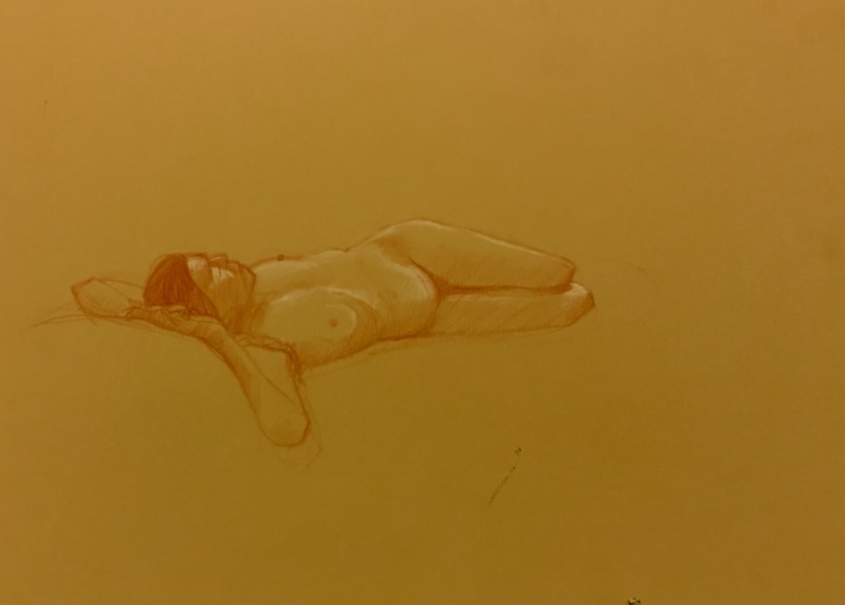 Nude repose by Neil Sherman 