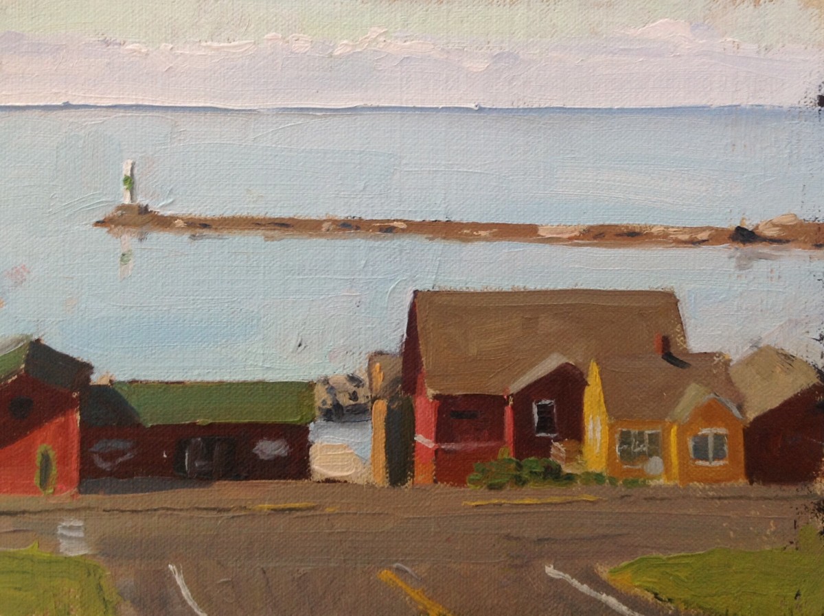 Harbor Side-study by Neil Sherman 