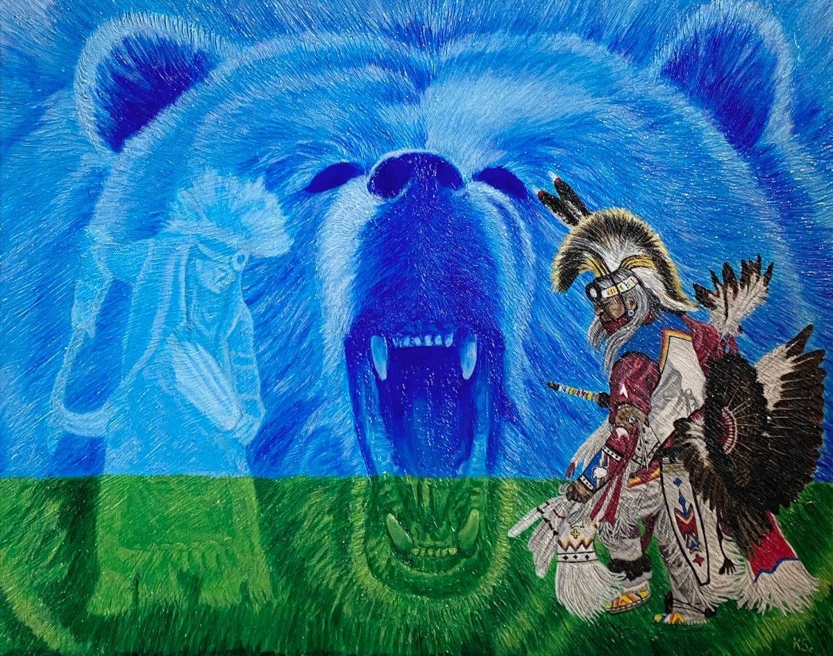 Resilience by WhiteBear Native Art/Kathy S. "WhiteBear" Copsey 