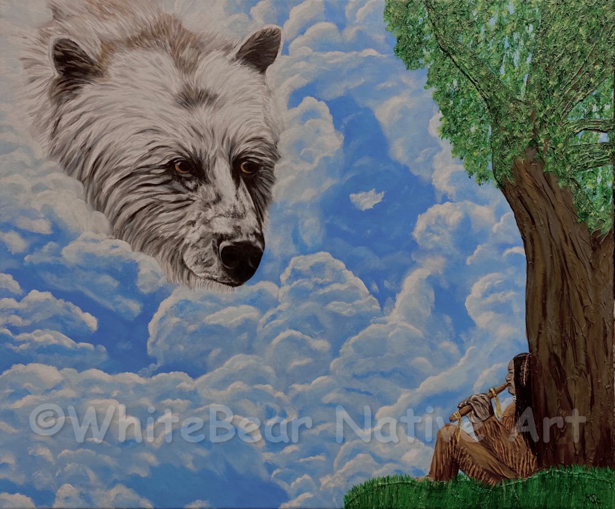 The Peace & Harmony In Nature by WhiteBear Native Art/Kathy S. "WhiteBear" Copsey 