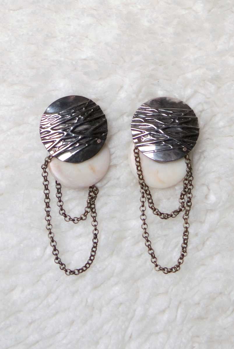 Earrings | Woven Ridges, Image 6.