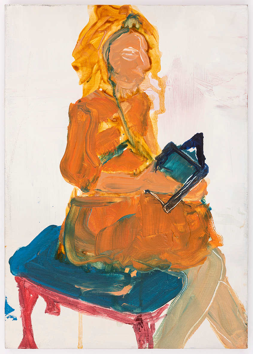 BLUE STOCKING by Fran White, Image 1.