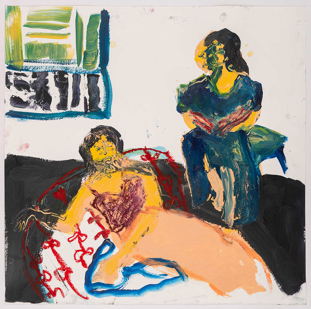 READING WOMEN Study 3 by Fran White, Image 1.