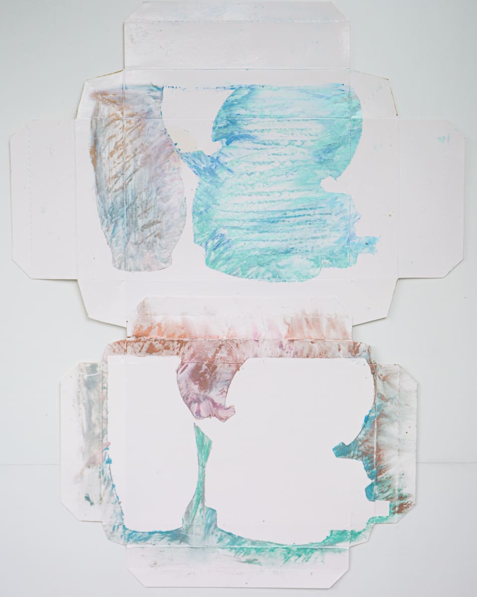 Jug & Kettle frottage by Fran White, Image 1.