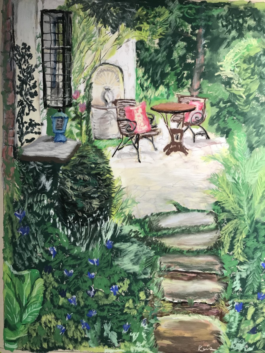 Garden Path by Kathryn Reis, Image 1.