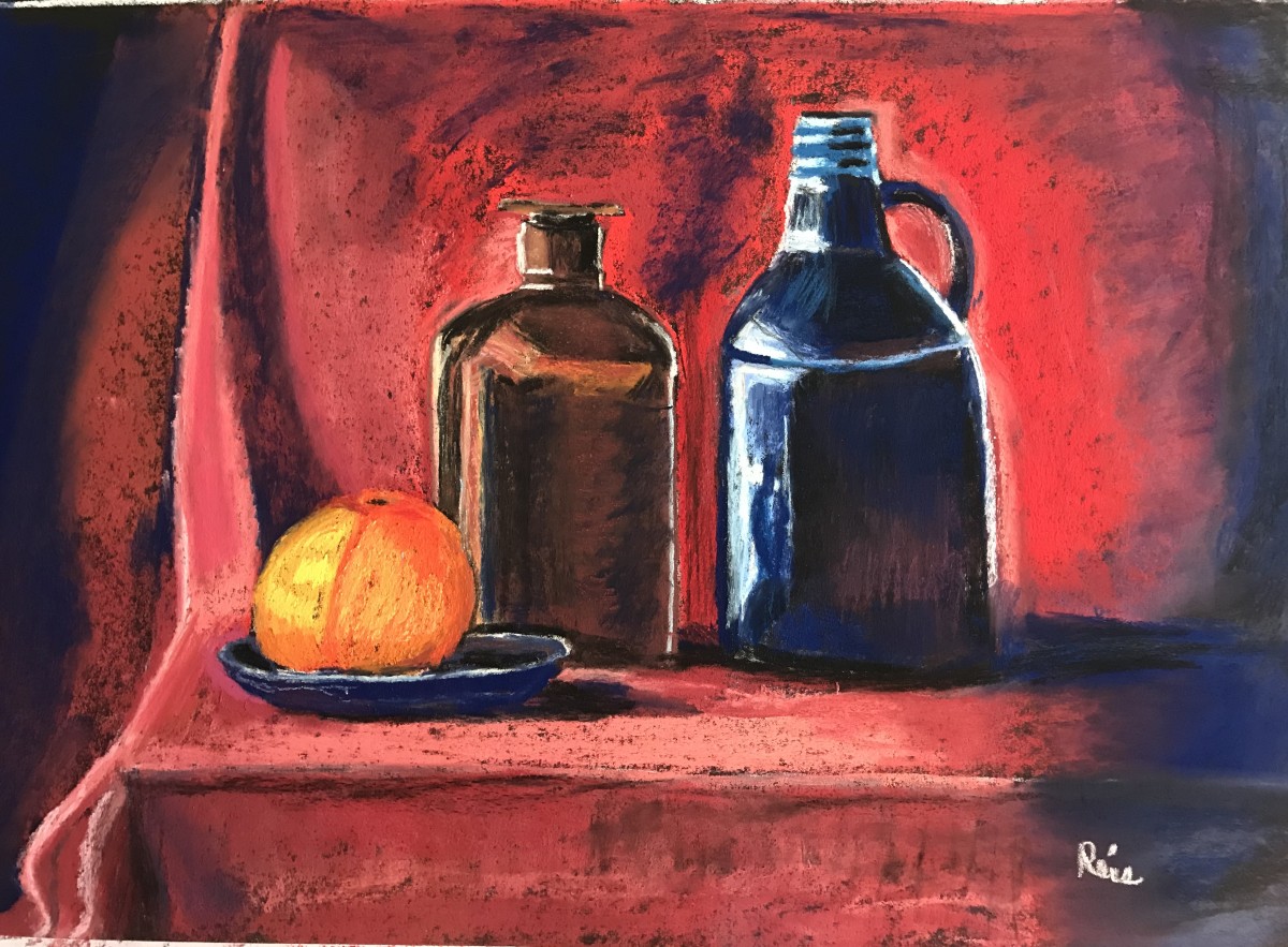 Two Bottles by Kathryn Reis 