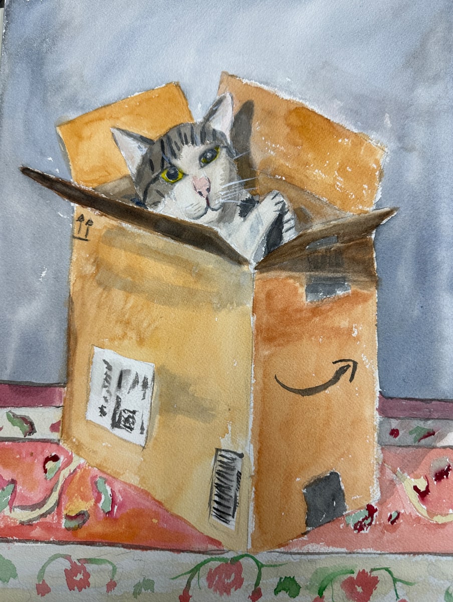 Cat in a Box by Kathryn Reis 