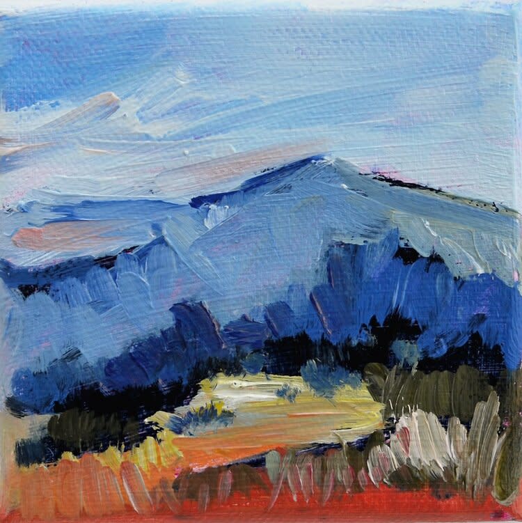 A Winter's Landscape by Rebecca Rath 