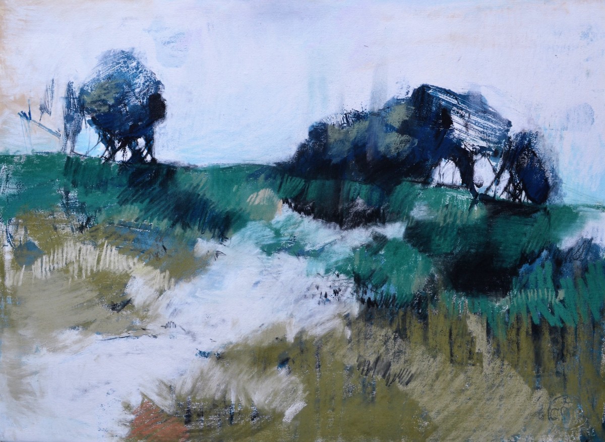 Winter Landscape, Hunter Valley 2019 by Rebecca Rath 