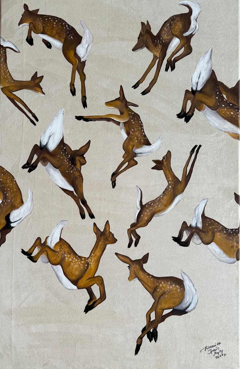 Deer by Yulaiyla Grays Larru 