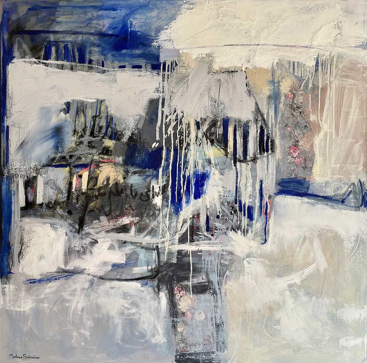 Abstract Expressionism #1 by Behnaz Sohrabian 