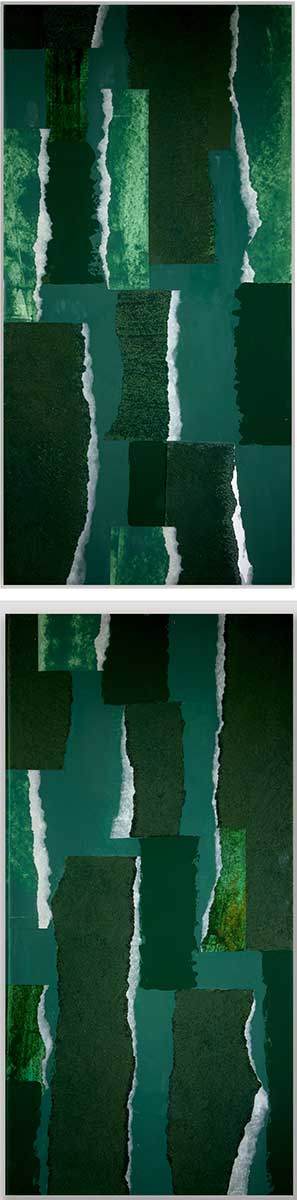 In the Trees Diptych by Christie Owen 
