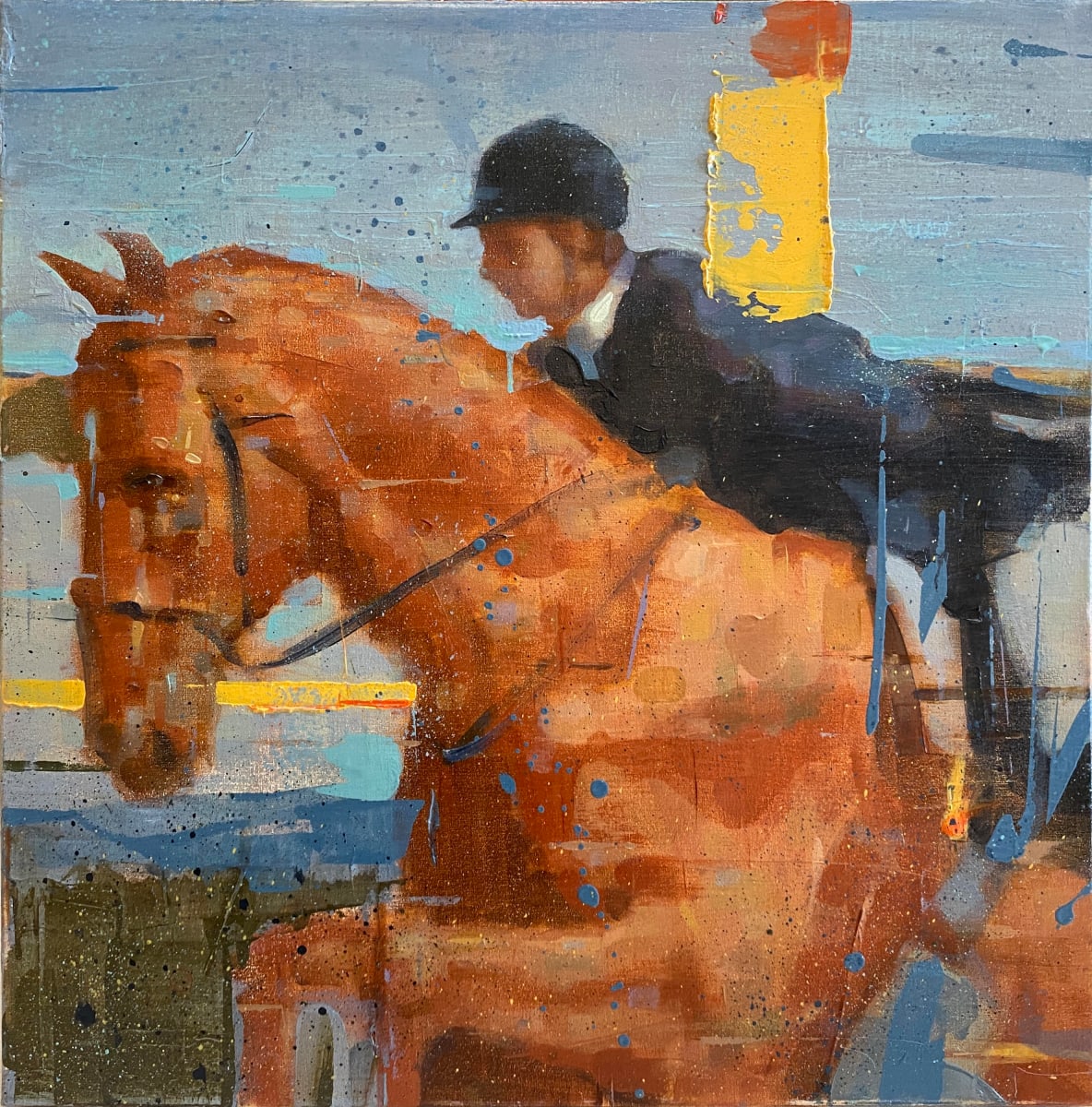 Rider at Sunset by Chris Brizzard 