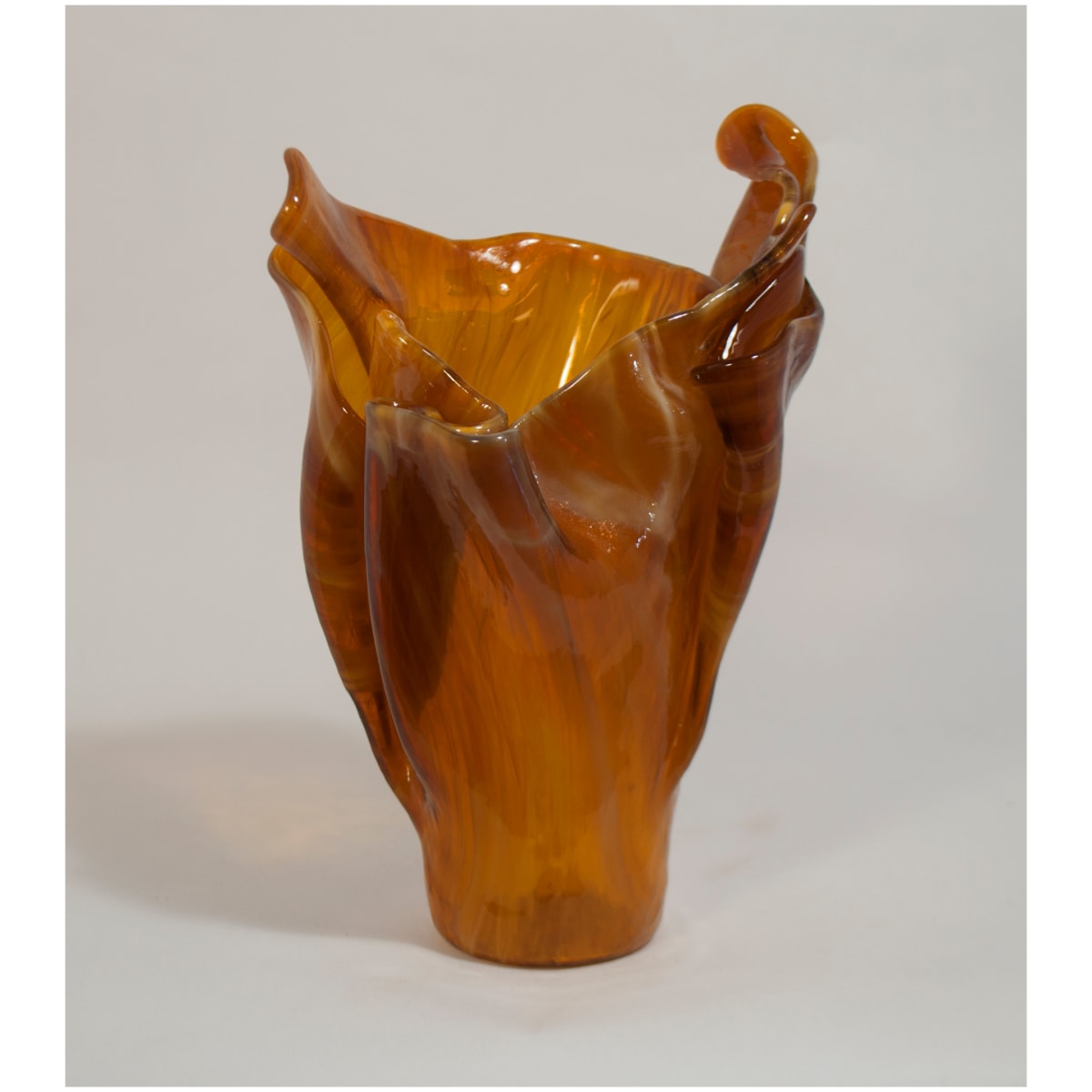 Handblown Glass Vase #2 by Jeff Gullett 