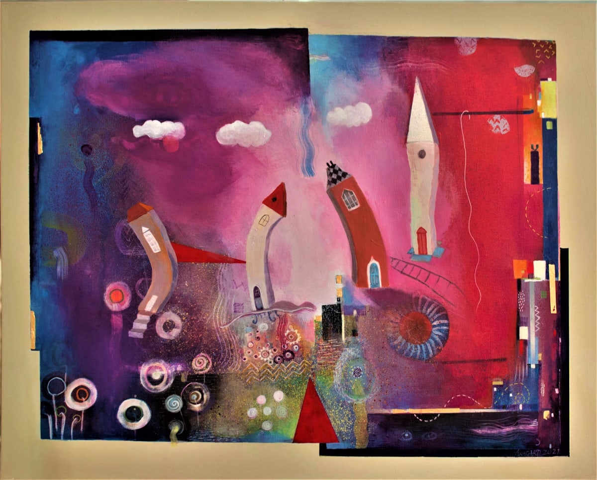 Drunk Houses by Dragana Milovic 