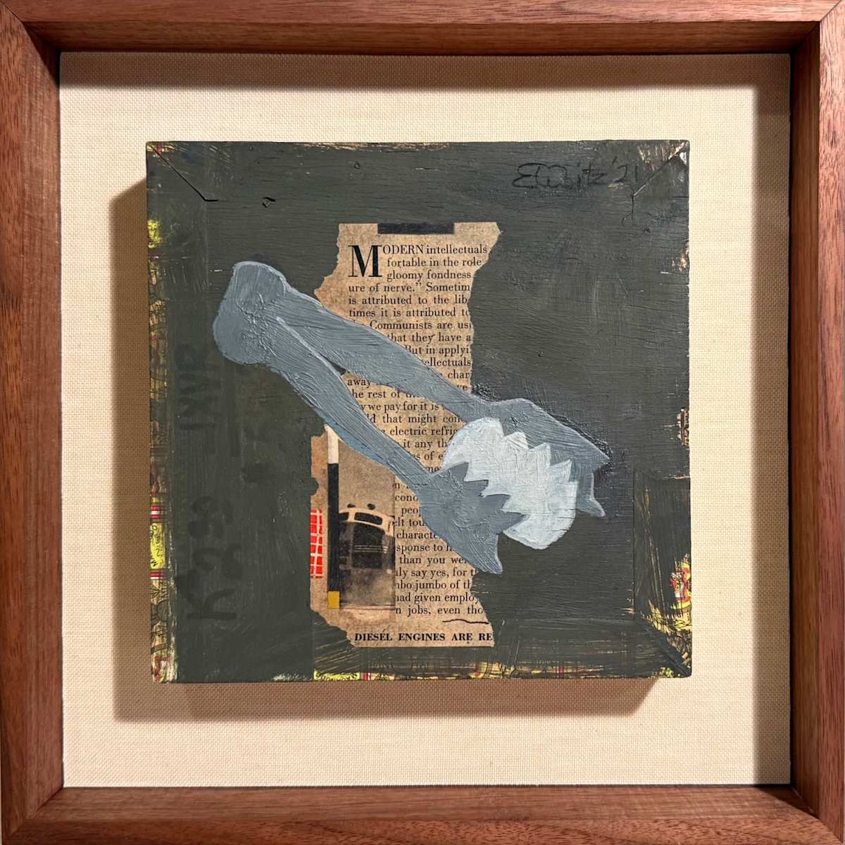 Cigar Box No. 5 by Edwin Carter Weitz, Image 1.